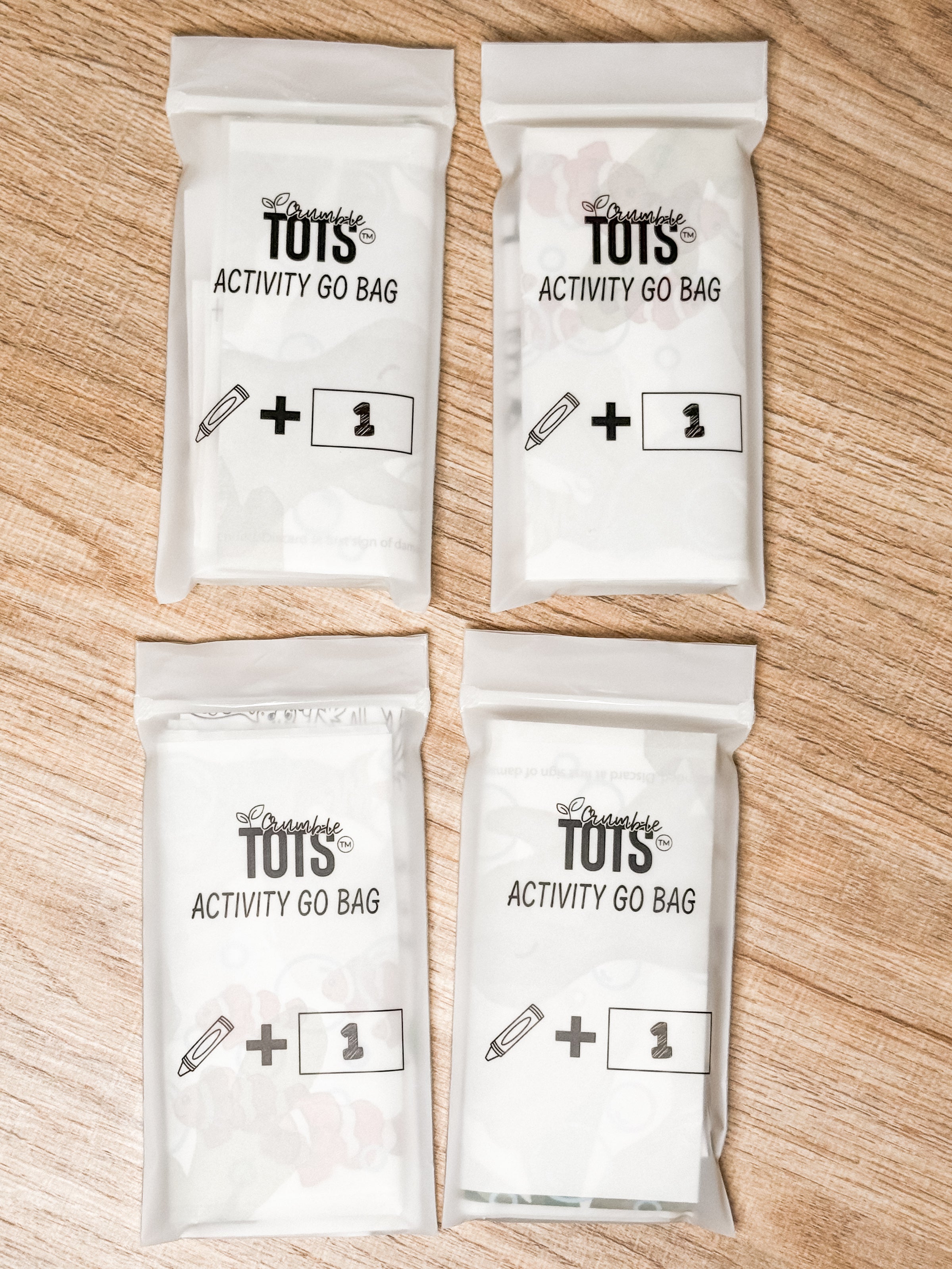 Activity-Go-Bag (Set of 4)